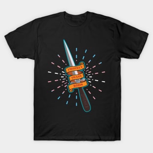 Protect Trans Kids - Jim's Knife T-Shirt